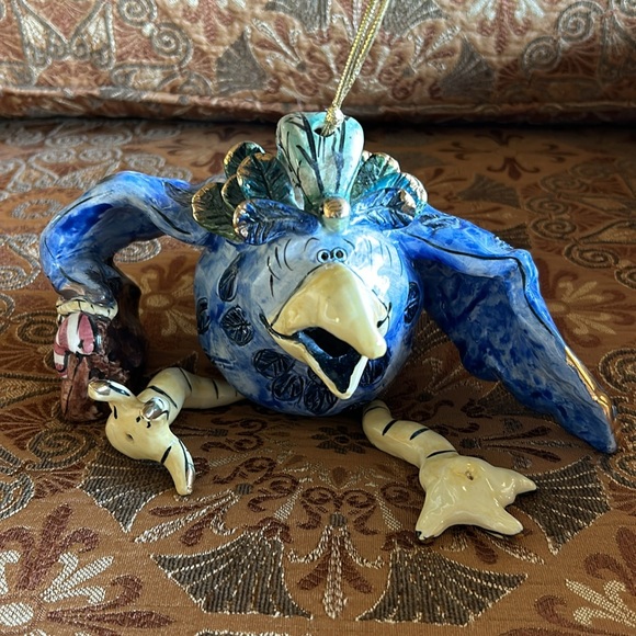 Heather Goldminc 2000 Blue Sky Clayworks South Bird - Picture 2 of 13